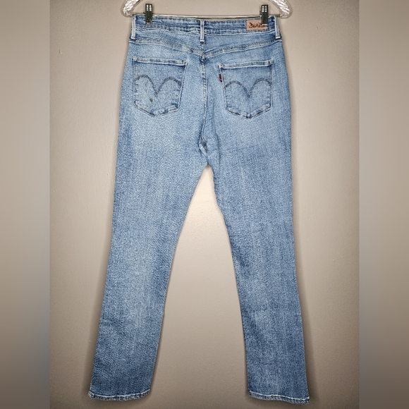 Levi's Jeans Blue. Distressed. Size 12M - Picture 2 of 9